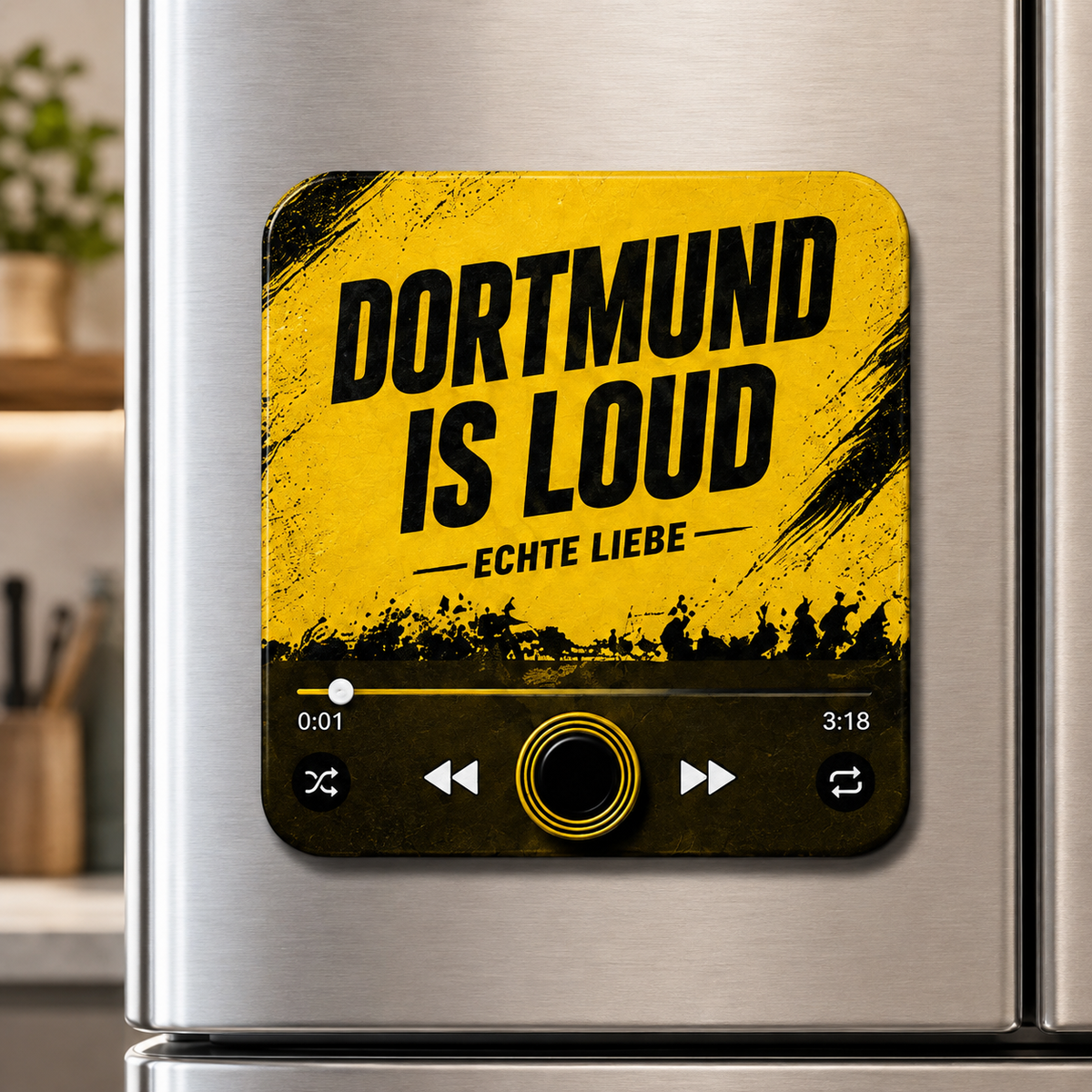 Dortmund magnete sonoro su un frigorifero
