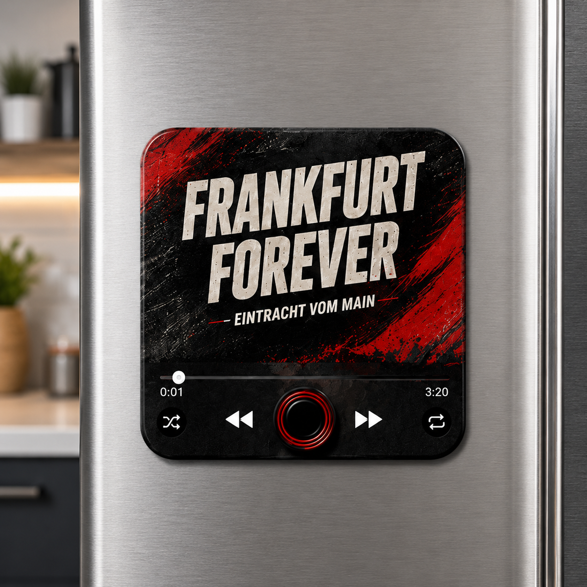 Frankfurt magnete sonoro su un frigorifero