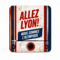 Lyon magnete sonoro su sfondo bianco