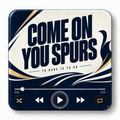 North London White football sound magnet – Come On You Spurs