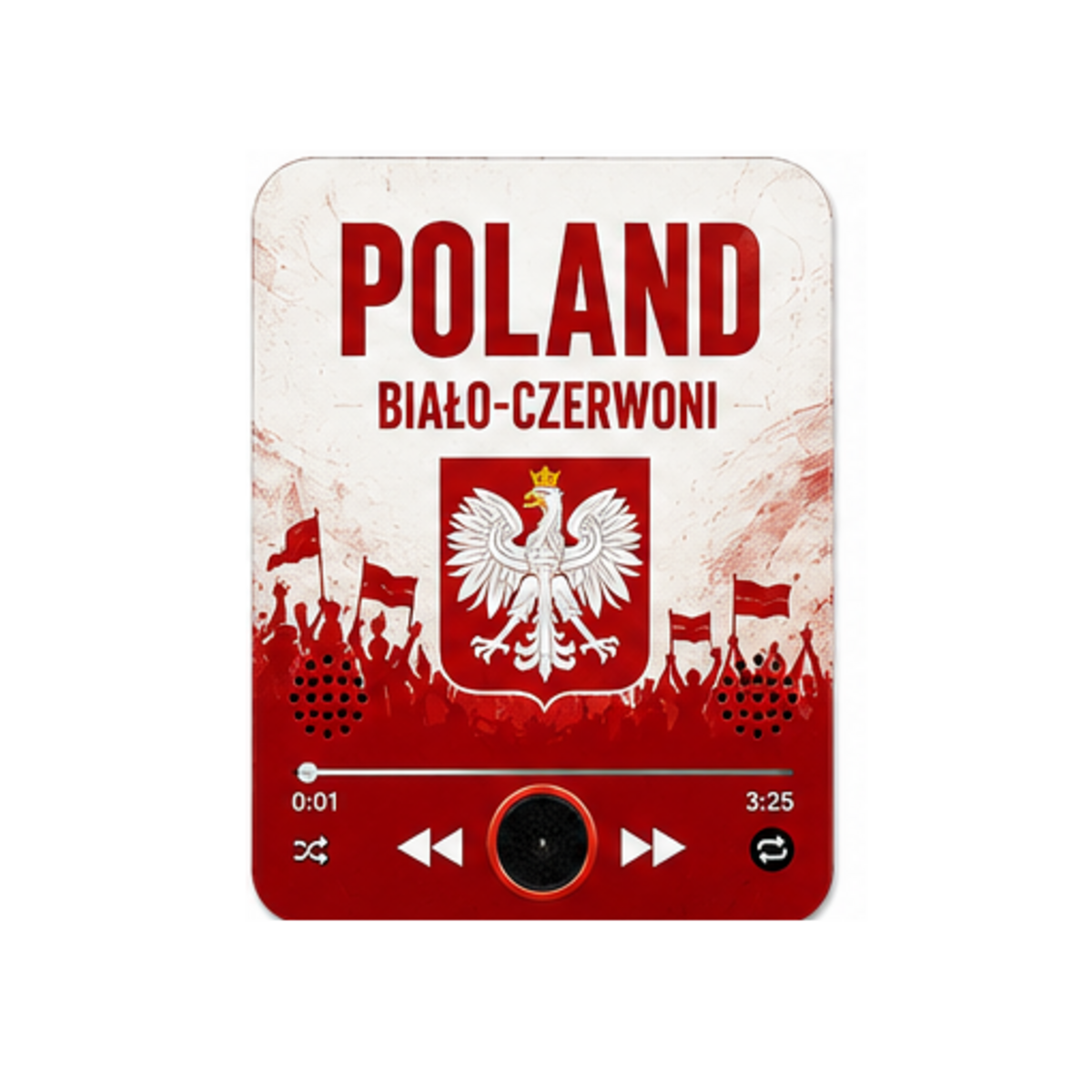 Poland magnete sonoro da calcio