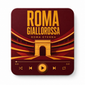 Roma Giallorossa magnete sonoro da calcio – product su sfondo bianco