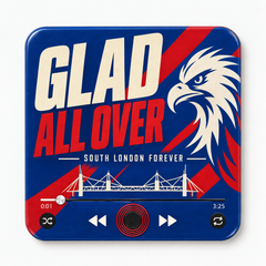 South London red and blue magnete sonoro da calcio