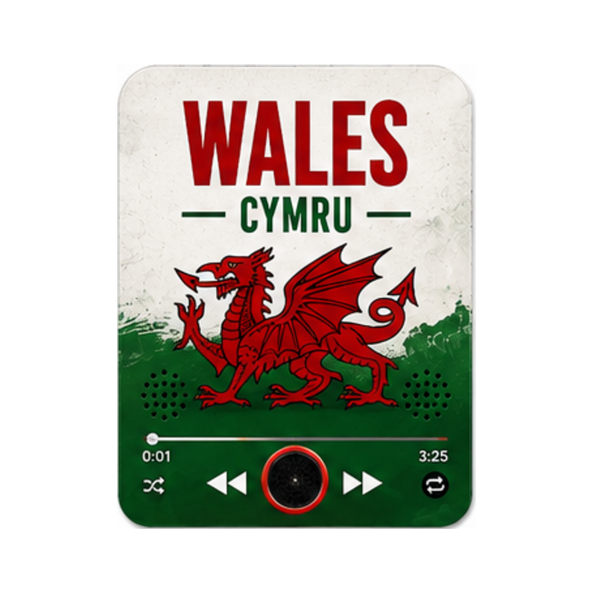 Wales magnete sonoro da calcio